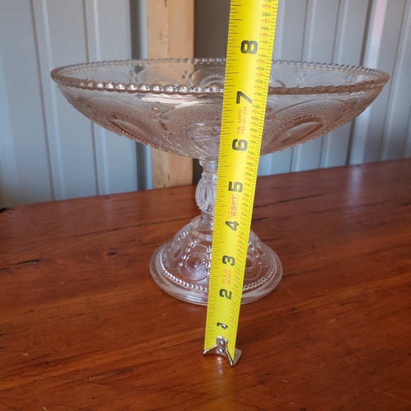 *SOLD* Vintage EAPG Low Standard Compote - U.S Glass - Pattern: Wisconsin - Picture 6 of 9